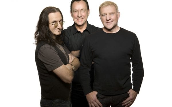 Geddy Lee, Neil Peart and Alex Lifeson of Rush