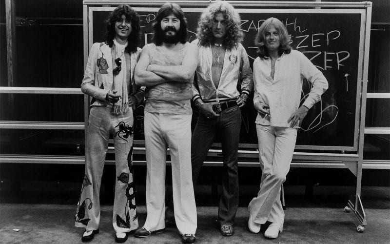 Led Zeppelin is one of the top-selling rock bands of all time