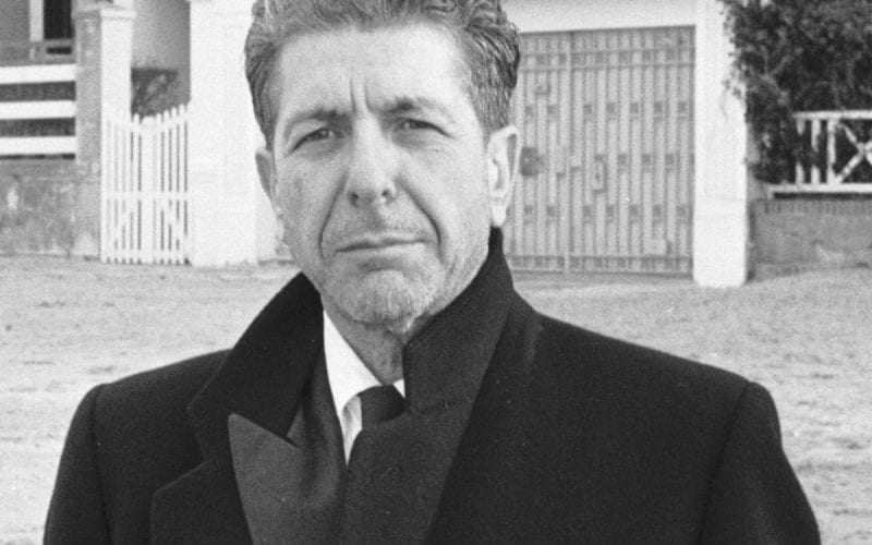 Leonard Cohen in 1988