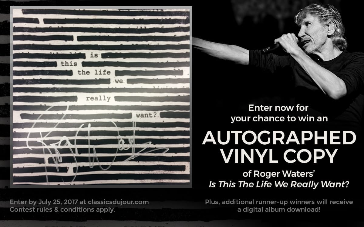 Enter To Win A Signed Copy Of Roger Waters New Album