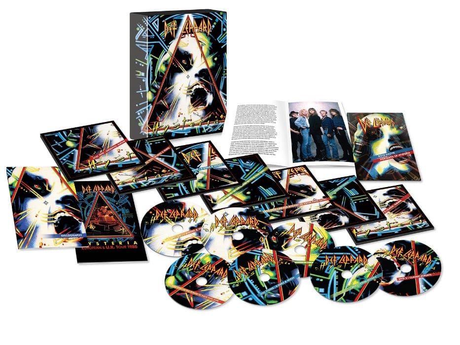 Def Leppard Hysteria 30th Anniversary Super Deluxe Box Set