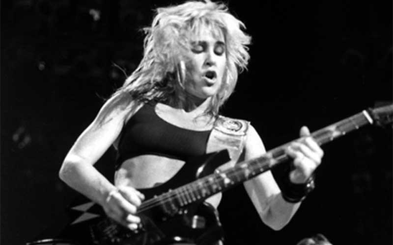 Lita Ford in 1988