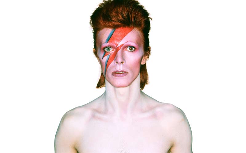 David Bowie as Ziggy Stardust