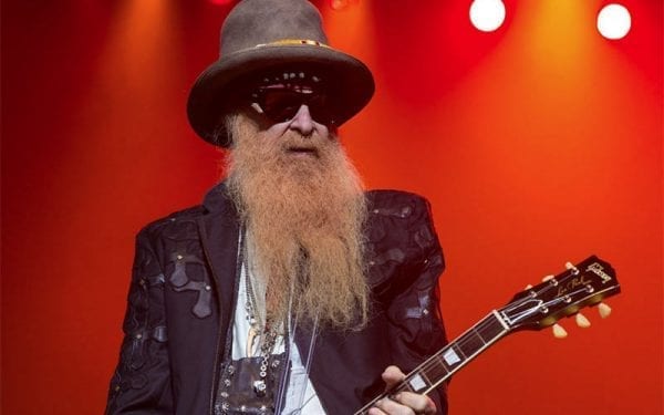 Billy Gibbons of southern rock band ZZ Top