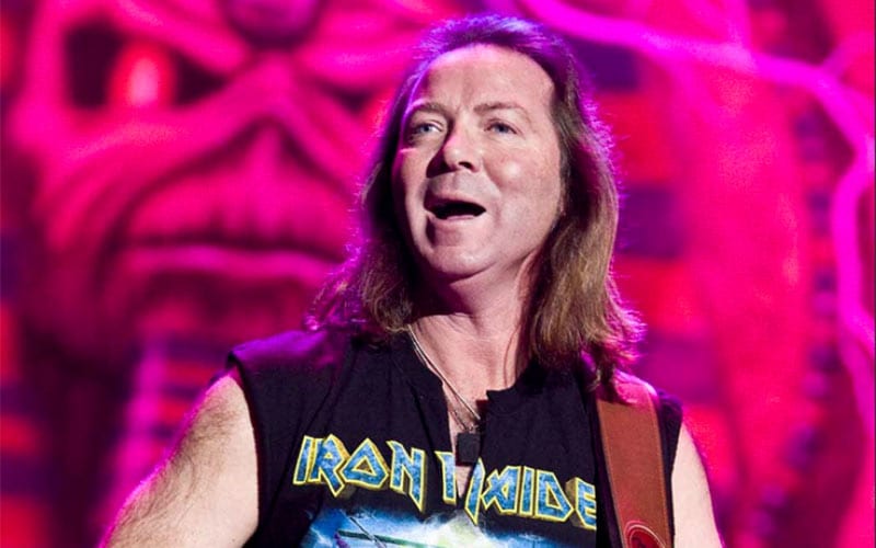 Dave Murray of heavy metal band Iron Maiden