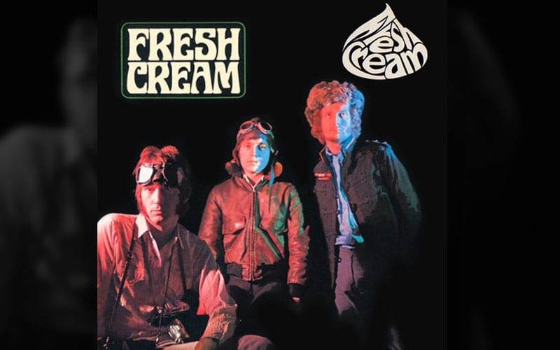 Fresh Cream album cover by classic rock band Cream