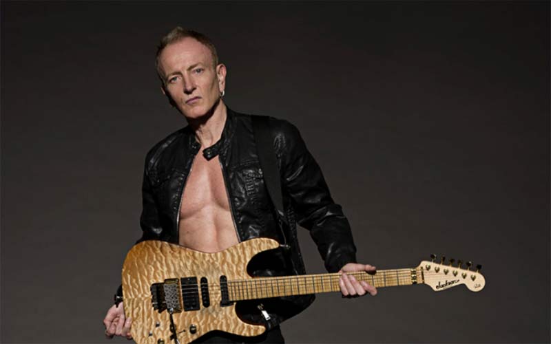 Phil Collen of classic rock band Def Leppard