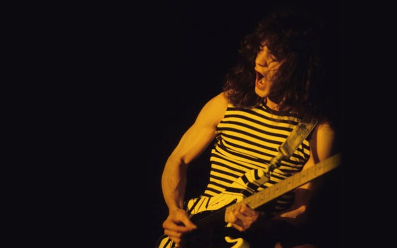 Classic rock guitarist Eddie Van Halen