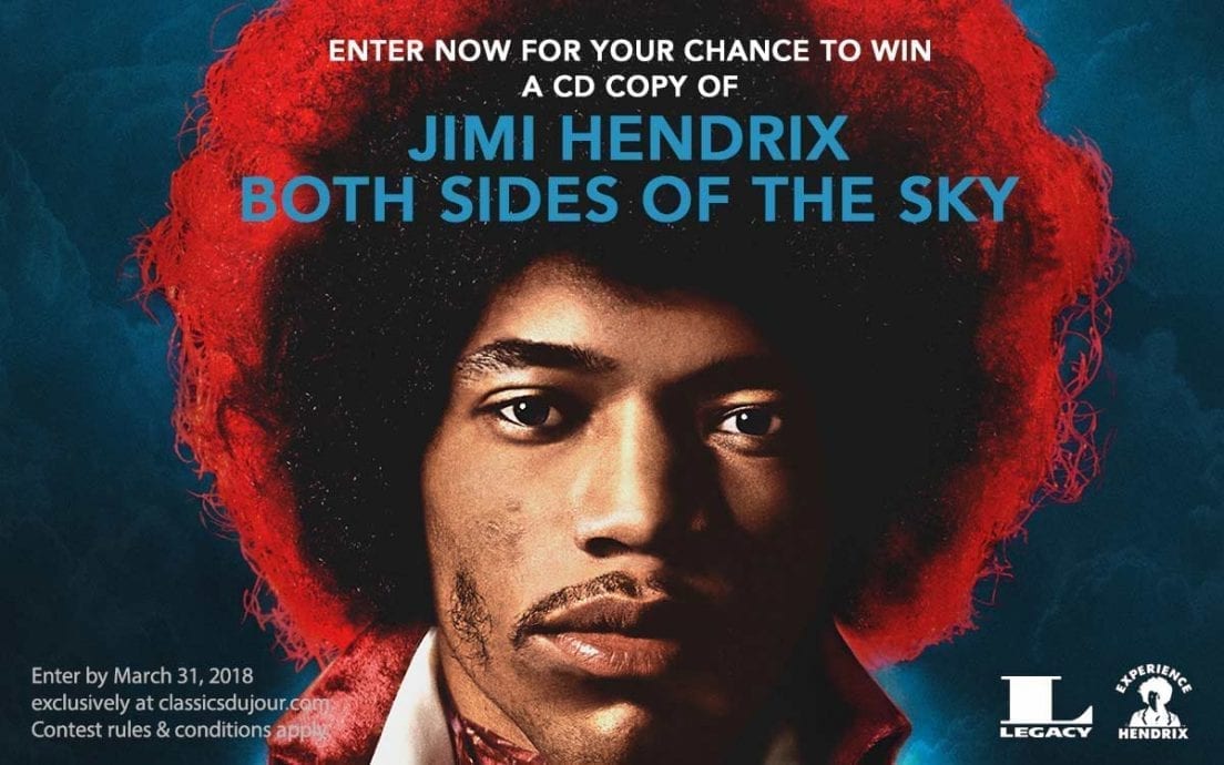 Jimi Hendrix Both Sides of the Sky contests