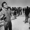 Photo of James Brown performing on the ABC Television program Music Scene
