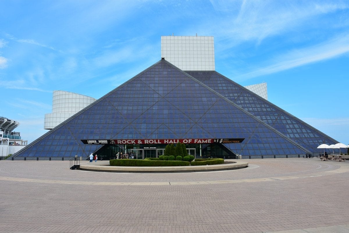 Rock and Roll Hall of Fame in Cleveland, OH