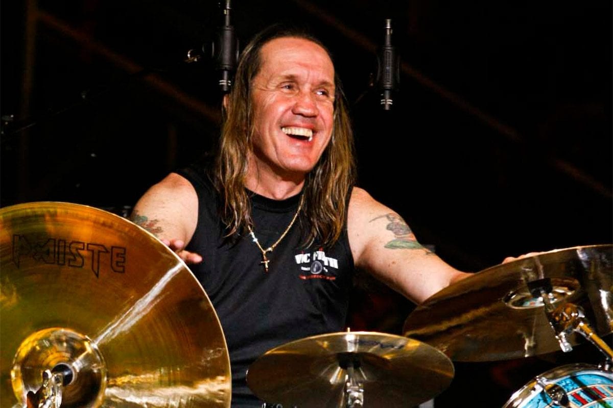 Nicko McBrain of Iron Maiden