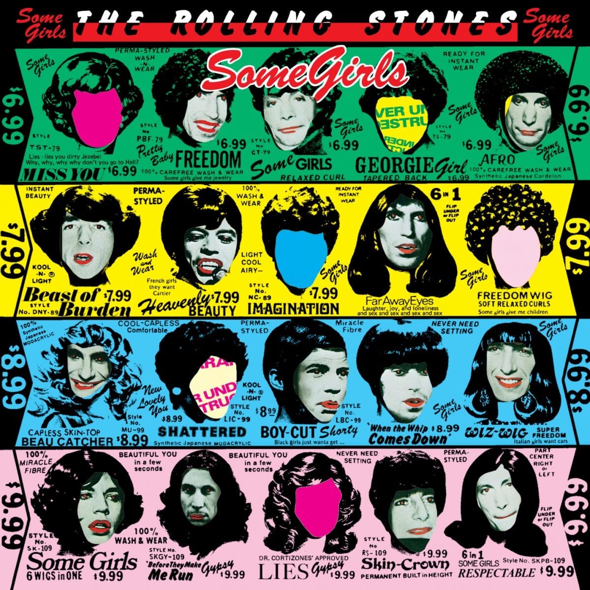 Rolling Stones Some Girls cover