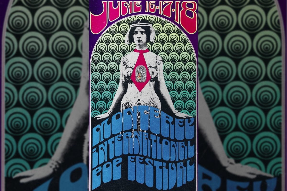 1967 Monterey Pop Festival poster