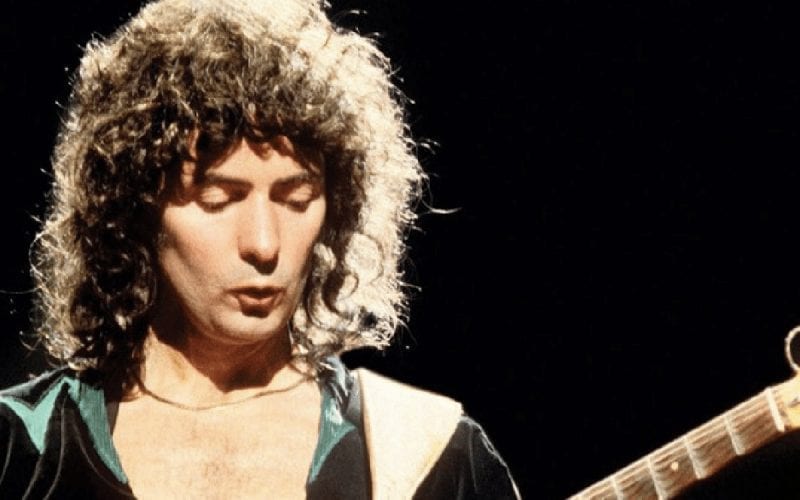 Ritchie Blackmore of classic rock bands Rainbow and Deep Purple