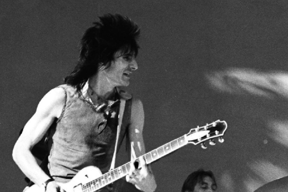 Ronnie Wood in 1981