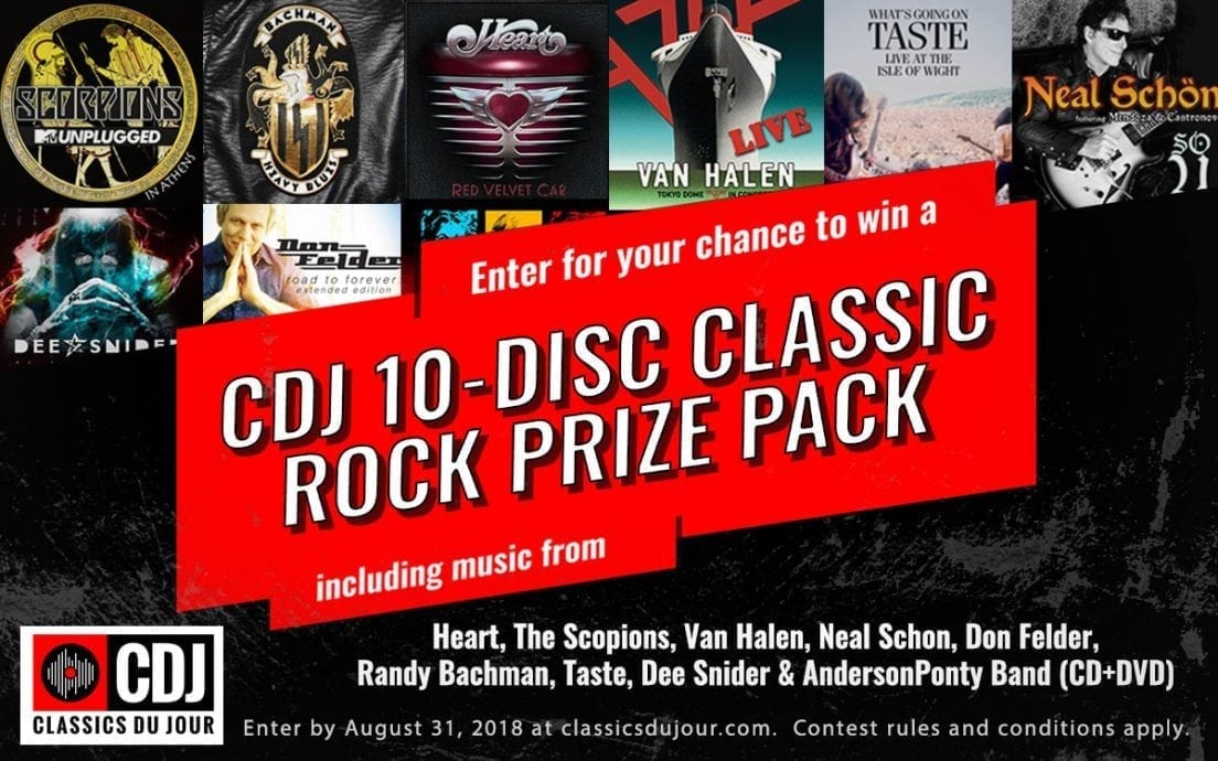 CDJ 10-Disc Classic Rock Prize Pack Contest