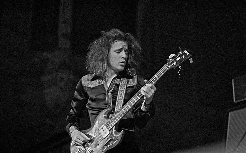 Jack Bruce of Cream in 1972