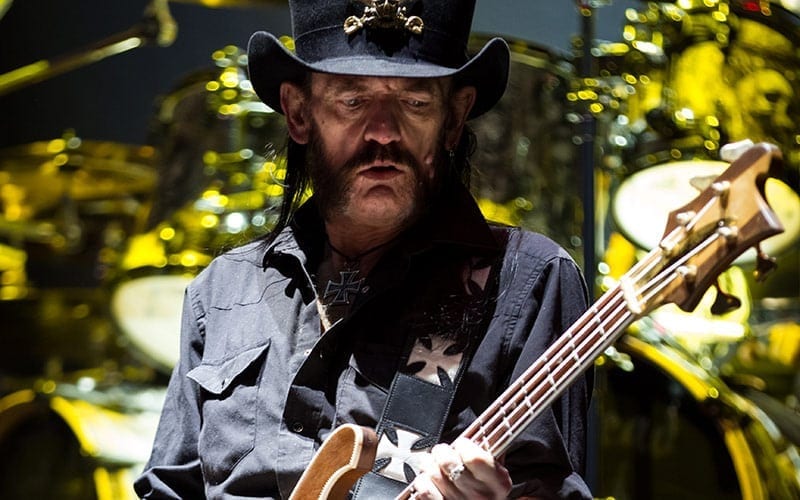 Motorhead bassist Lemmy Kilmister