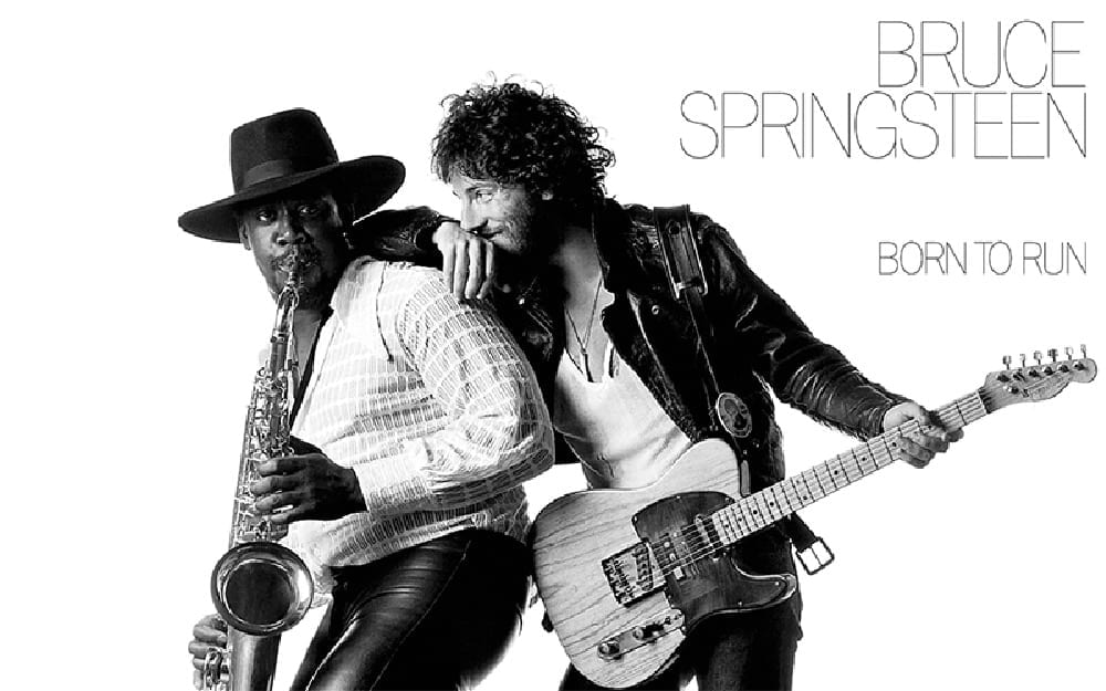 Bruce Springsteen's Born To Run album artwork