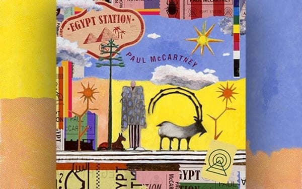 Cover art for Paul McCartney's Egypt Station