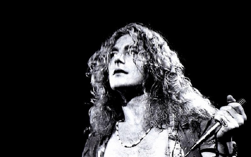 Robert Plant of classic rock band Led Zeppelin