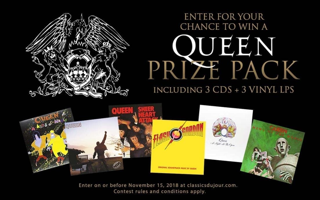 Queen prize pack contest