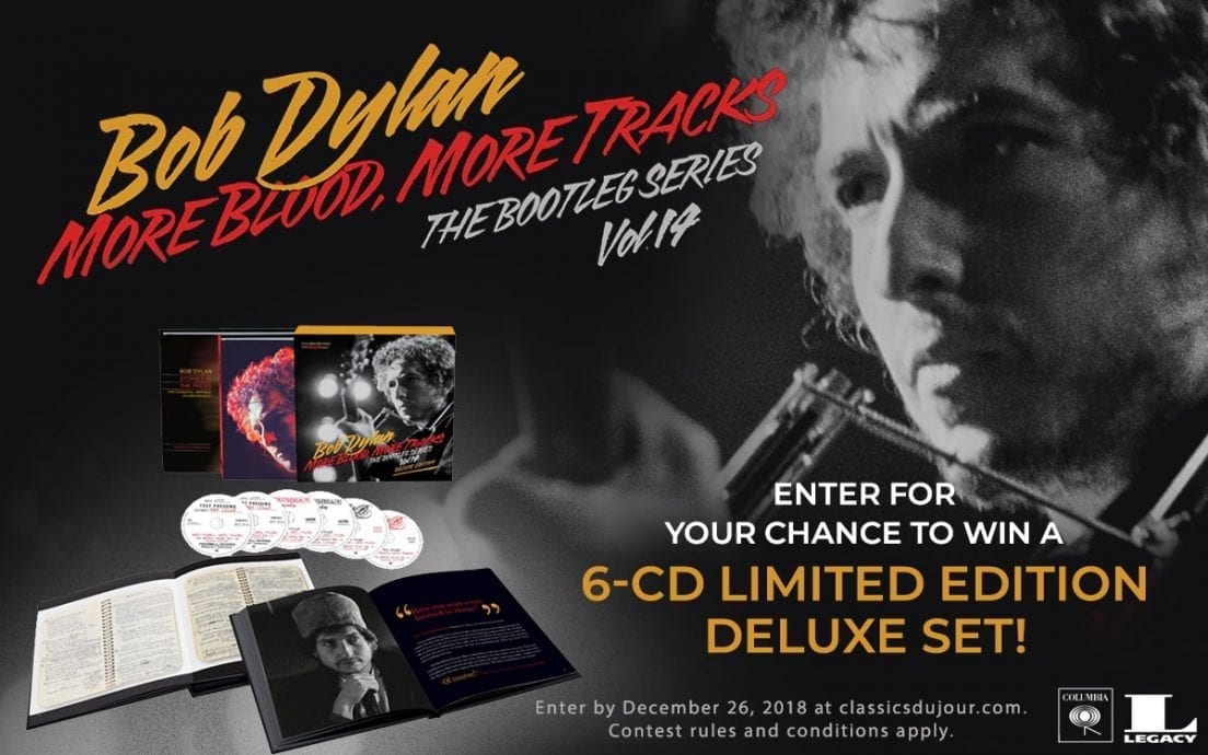 Bob Dylan More Blood More Tracks Bootleg Series Vol 14 contest