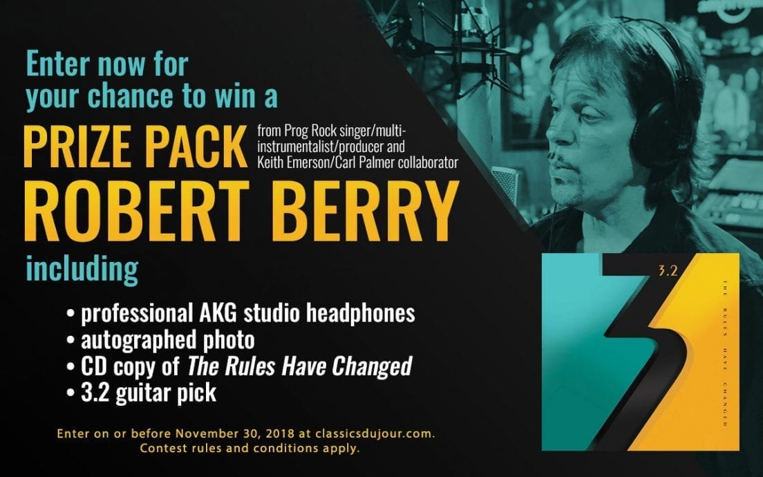 Robert Berry prize pack contest