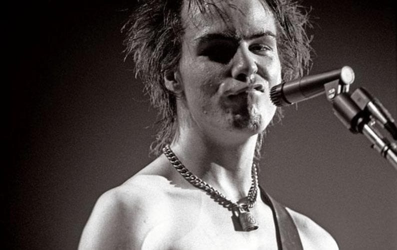 Sid Viscious of the Sex Pistols