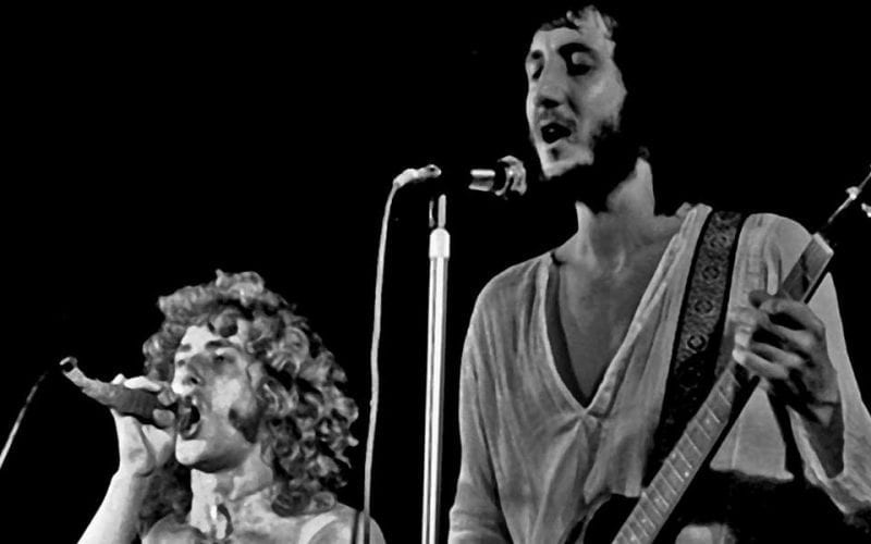Roger Daltrey and Pete Townshend of The Who
