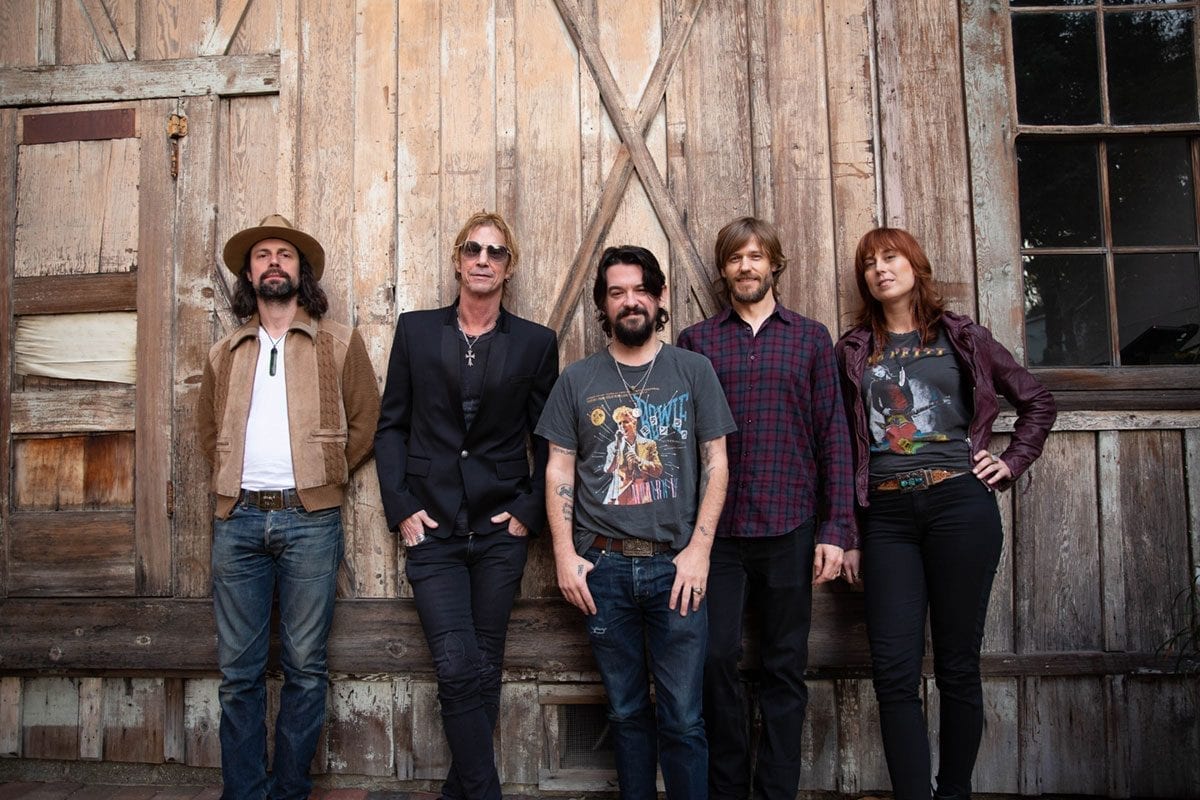 Duff McKagan and Shooter Jennings band