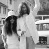Yoko Ono and John Lennon wedding photo