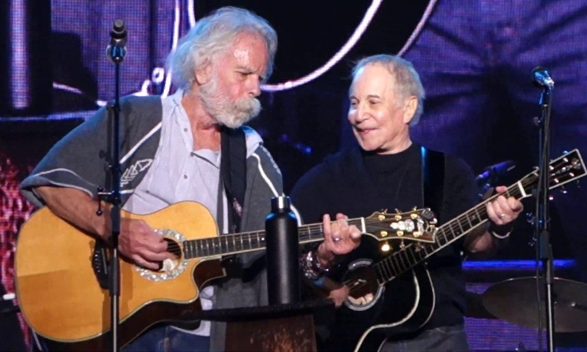 Bob Weir and Paul Simon