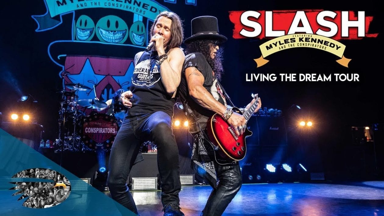Slash Ft. Myles Kennedy Release Living The Dream Tour Concert Film