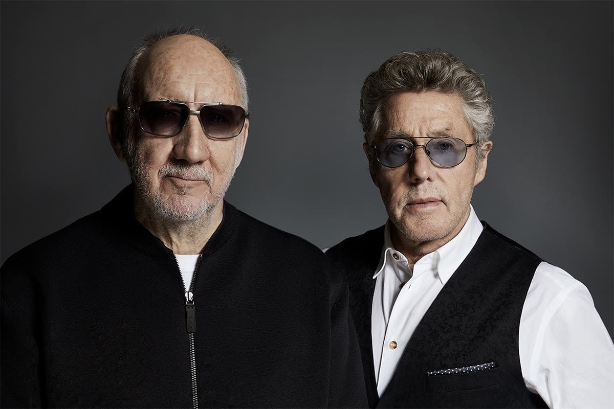 Pete Townshend and Roger Daltrey of The Who