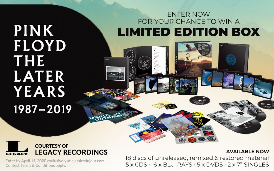 Pink Floyd: The Later Years 1987-2019 Limited Edition Box - Enter