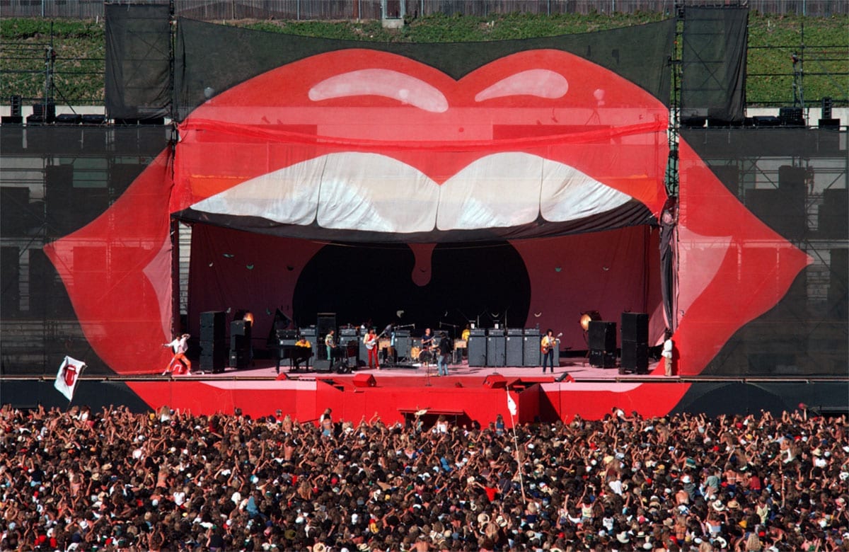 Rolling Stones set design Day on the Green 1978