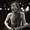 Angus Young with AC/DC in 1982