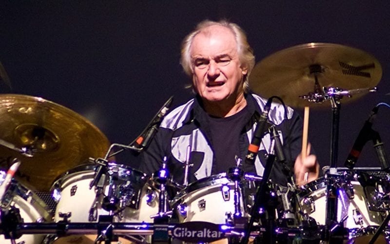 Alan White with Yes in 2010