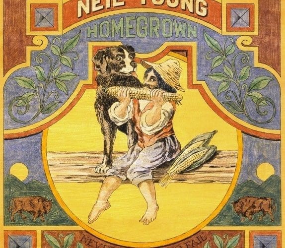 Neil Young Homegrown album cover