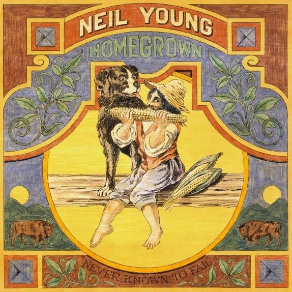 Neil Young Homegrown album cover