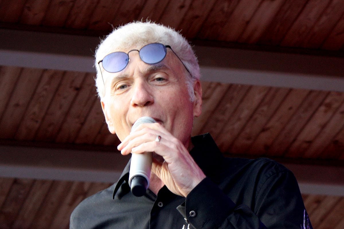 Dennis DeYoung performing in 2010