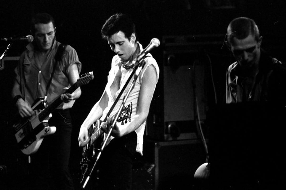 Рок-группа the Clash на концерте