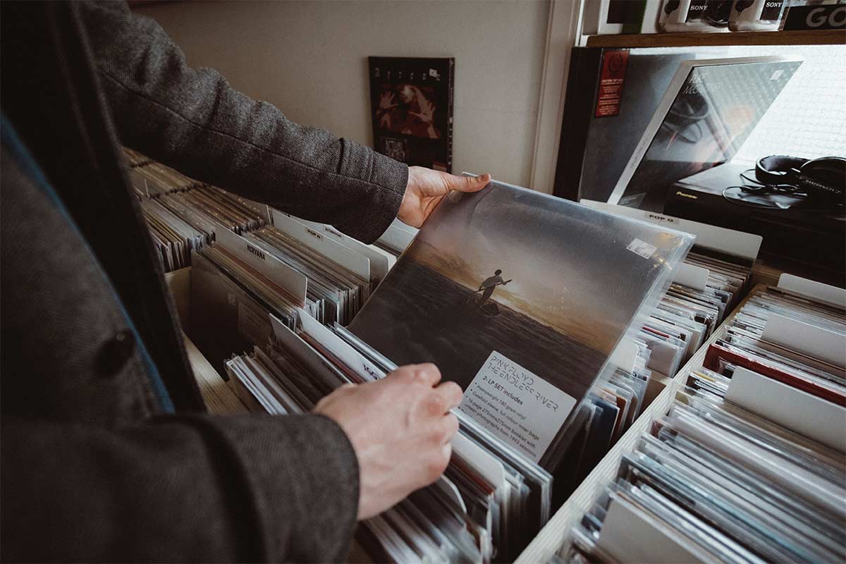 vinyl record shop