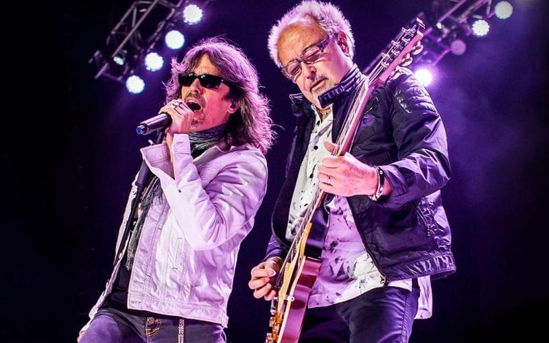 Foreigner's Kelly Hansen and Mick Jones