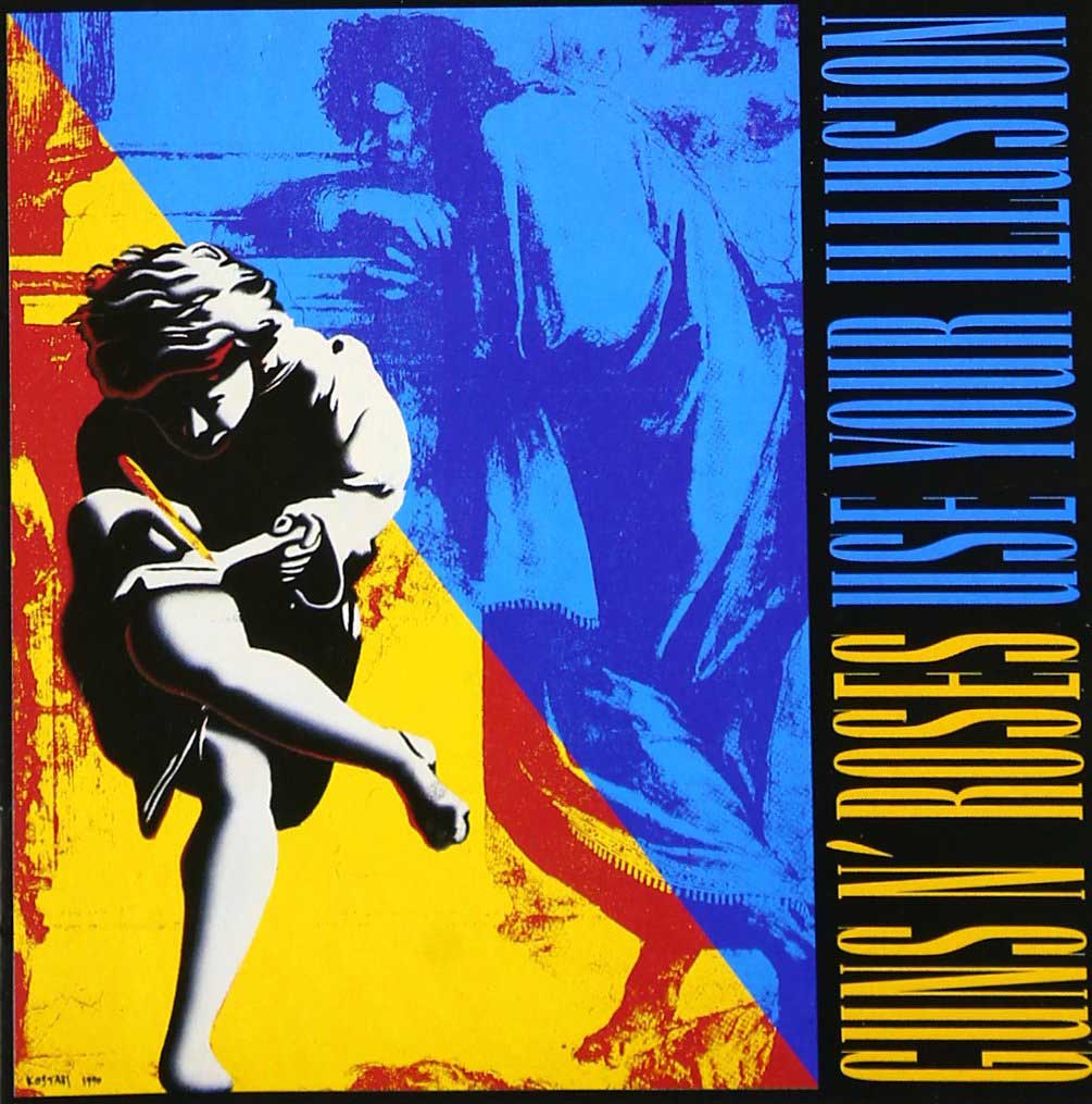 Guns N Roses Use Your Illusion album cover