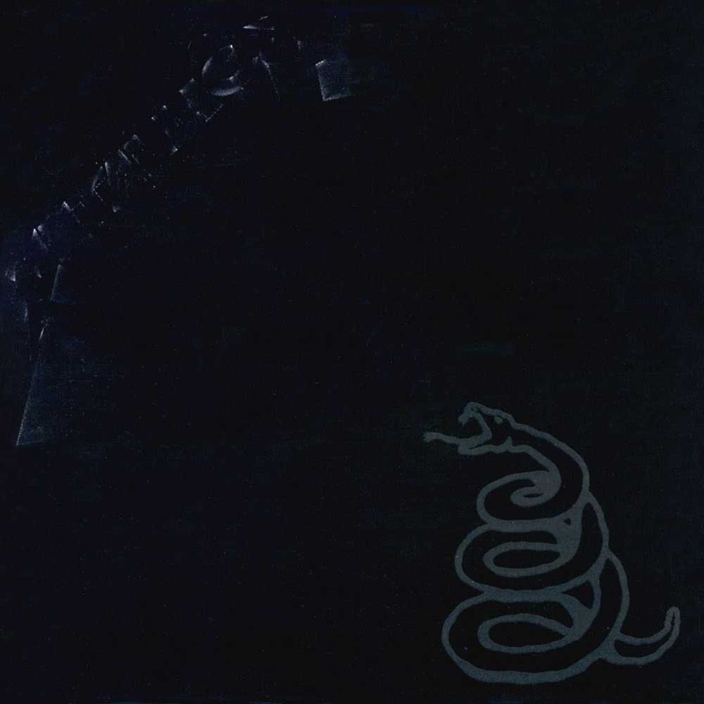 Metallica black album cover