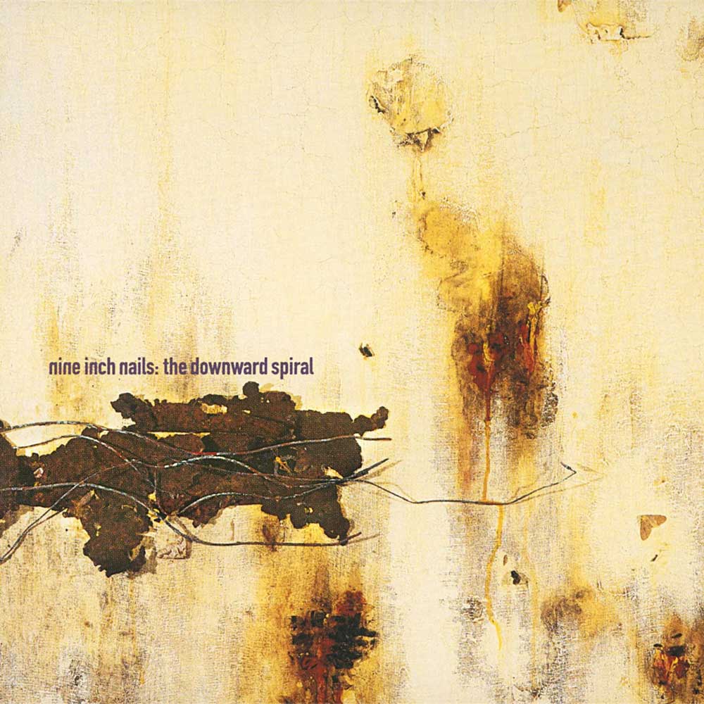 Nine Inch Nails Downward Spiral album cover