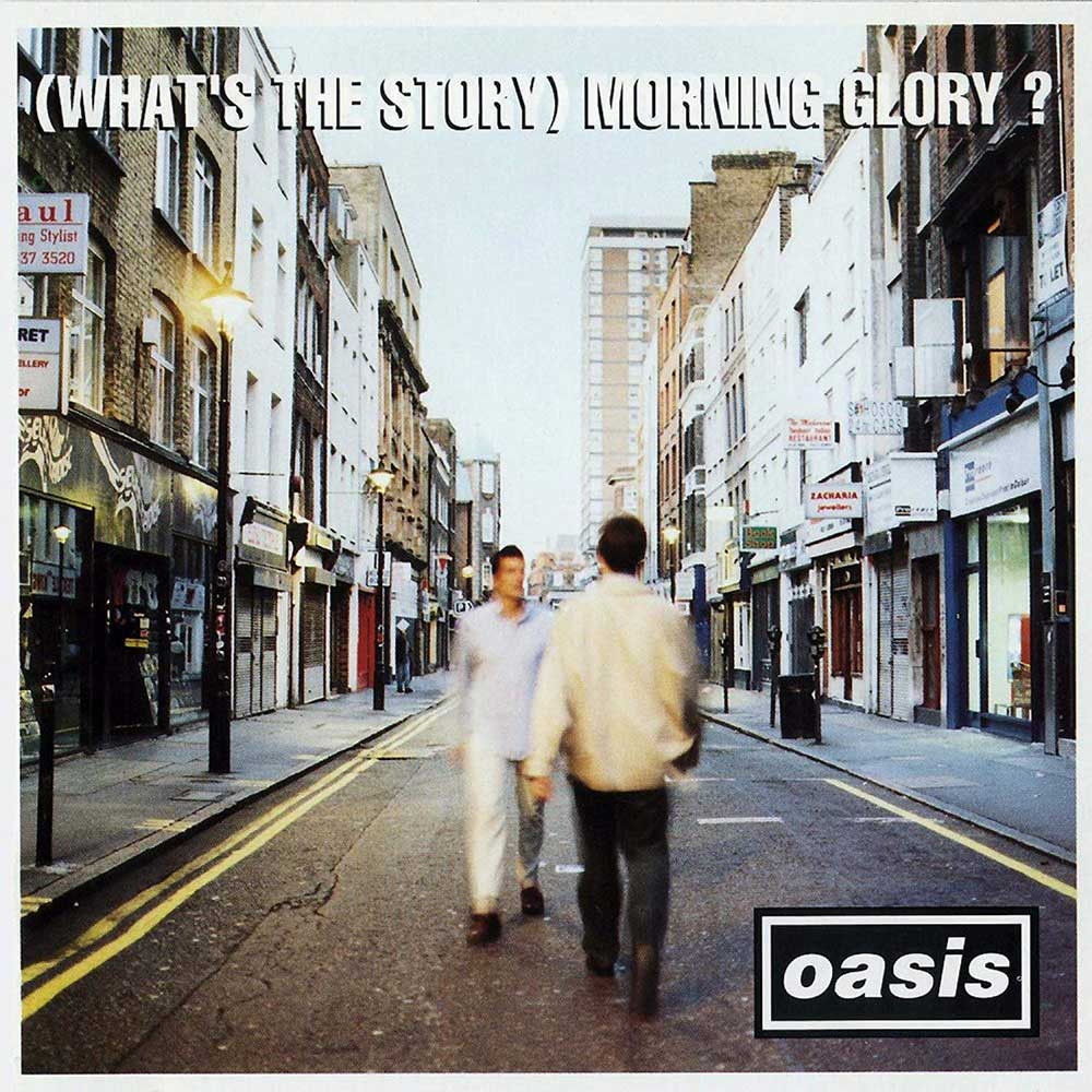 Oasis Whats the Story Morning Glory album cover